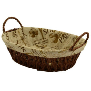 Koszyk pleciony 21x27x8cm 21074 mix